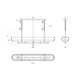 Blonde Moment Five Light Linear Pendant (389N05MBHN)