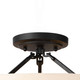 Blonde Moment Three Light Semi-Flush Mount (389S03MBHN)