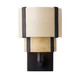 Varaluz - 389W01MBHN - One Light Wall Sconce - Blonde Moment - Matte Black/Honey/Medium Oak