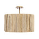 Jacob's Ladder Three Light Semi-Flush Mount (391S03FG)