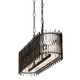 Park Row Five Light Linear Pendant (393N05MBFG)