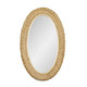 Varaluz - 457MI24FGN - Mirror - Athena - French Gold/Natural Seagrass