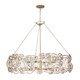 Ethereal Rose Eight Light Chandelier (500C08HGOB)