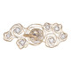 Ethereal Rose One Light Wall Sconce (500W01HGOB)