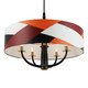 Patchwork Five Light Pendant (501P05BLSB)