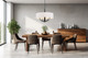 Patchwork Five Light Pendant (503P05BLSB)