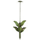 Banana Leaf Six Light Chandelier (901C06)