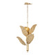 Banana Leaf Six Light Chandelier (901C06FGN)