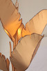 Banana Leaf Six Light Chandelier (901C06GO)