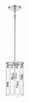 George Kovacs - P5381-613 - One Light Mini Pendant - Charming - Polished Nickel
