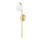 Hudson Valley - 8424-AGB - LED Wall Sconce - Laval - Aged Brass