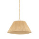 Hudson Valley - 9424-AGB - One Light Pendant - Mystic - Aged Brass