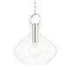 Hudson Valley - BKO253-PN - One Light Pendant - Lina - Polished Nickel