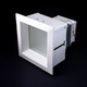RECESSED MULTIPLE MULT,DIFFUSED LENS,4LT,SQ,WHT (30307-02)