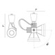 VORTEX VORTEX,TRACKHEAD,LED,1LT,6W,W (33218-02)