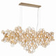Eurofase - 34032-027 - 15 Light Linear Chandelier - Trento - Gold