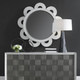 Uttermost - 08177 - Mirror - Clematis - Solid White