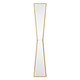 Uttermost - 09381 - Mirror - Corbata - Antiqued Gold Leaf
