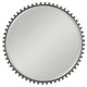 Uttermost - 09691 - Mirror - Taza - Black With Silver Highlights