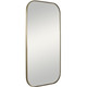 Uttermost - 09718 - Mirror - Taft - Antique Brass