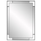 Uttermost - 09938 - Mirror - Stellan - Matte Black