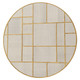 Uttermost - 09969 - Mirror - Geometric - Antiqued Gold Leaf
