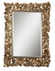 Uttermost - 12816 - Mirror - Capulin - Antiqued Gold Leaf w/Light Gray Glaze