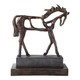 Uttermost - 17514 - Sculpture - Titan Horse - Antiqued Bronze With Dark Brown