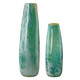 Uttermost - 18157 - Vases S/2 - High Tide - Exquisite Teal Amber And Gold