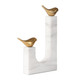Uttermost - 18603 - Sculpture - Songbirds - White Marble