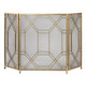 Uttermost - 18707 - Fireplace Screen - Rosen - Antiqued Gold Leaf