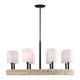 Faiyam Eight Light Chandelier (21393)
