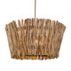 Uttermost - 21395 - Four Light Chandelier - Rhea - Antique Brass