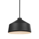 Uttermost - 22179 - One Light Pendant - Holgate - Matte Black