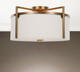 Colfax Three Light Semi Flush Mount (22283)