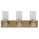 Uttermost - 22870 - Three Light Vanity - Cardiff - Oxidized Antique Brass