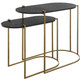 Uttermost - 22882 - Nesting Tables Set/2 - Aztec - Antique Brass