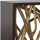Teak Maze Console Table (22901)