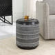 Uttermost - 22967 - Accent Table - Cutting Edge - Chalk Black