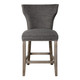 Uttermost - 23433 - Counter Stool - Arnaud - Polished Nickel