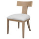 Uttermost - 23595 - Armless Chair - Idris - Natural Oak