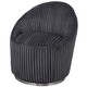 Uttermost - 23599 - Chair - Crue - Gunmetal