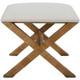 Uttermost - 23745 - Bench - St. Tropez - Antique Brass