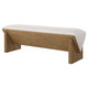Uttermost - 23806 - Bench - Wedged - Soft Ivory