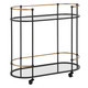 Uttermost - 24186 - Bar Cart - Andre - Satin Black