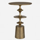 Uttermost - 24412 - Accent Table - Flight - Antique Brass