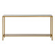 Uttermost - 24685 - Console Table - Hayley - Antiqued Gold Leaf