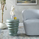 Uttermost - 24869 - Stool - Skye - Light Aqua Glaze