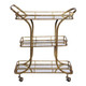 Uttermost - 24876 - Serving Cart - Stassi - Antiqued Gold