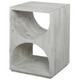 Uttermost - 24969 - Side Table - Hans - Distressed Ivory